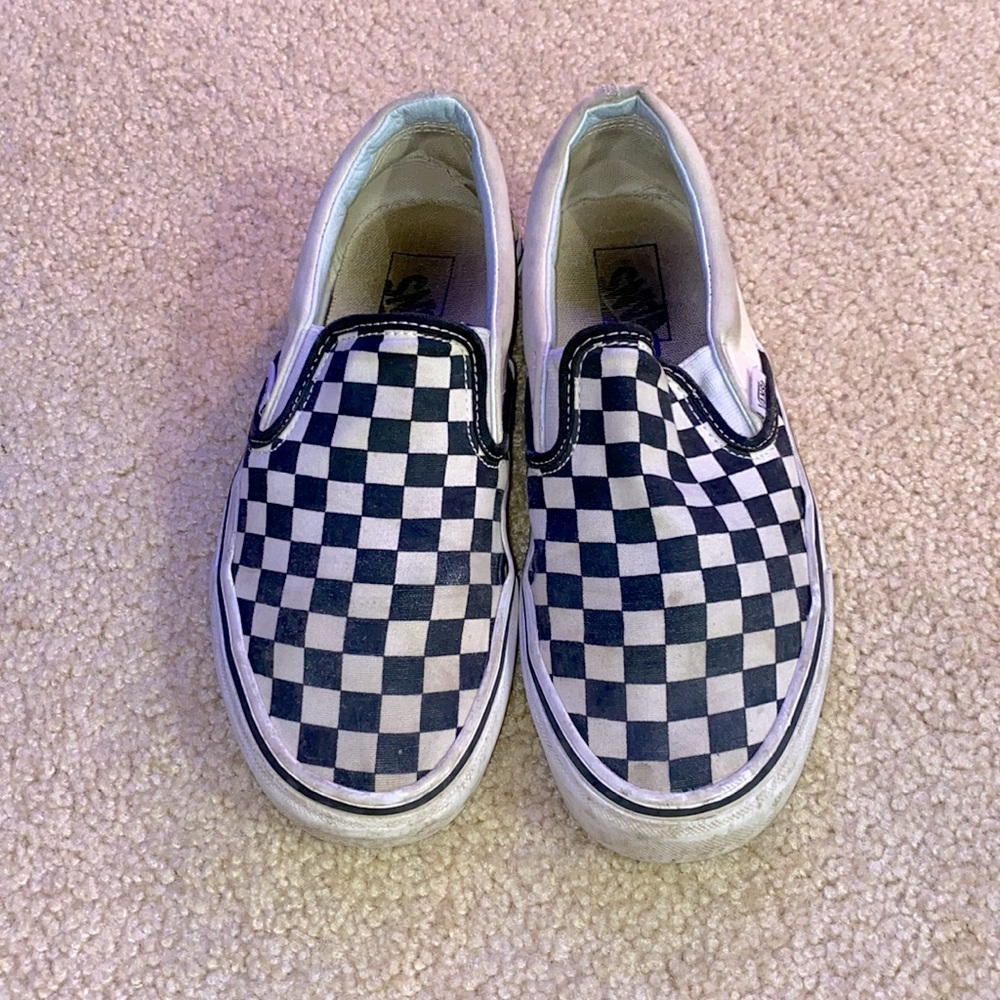 Checkered Vans